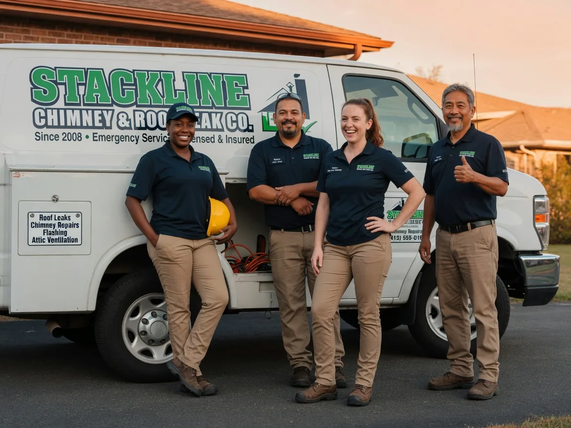 Chimney flashing repair company in Canton, NC